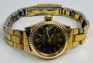 tudor 2555 eta|Tudor Princess Oysterdate Ref.7637/4 Damen Lady Cal.2555..